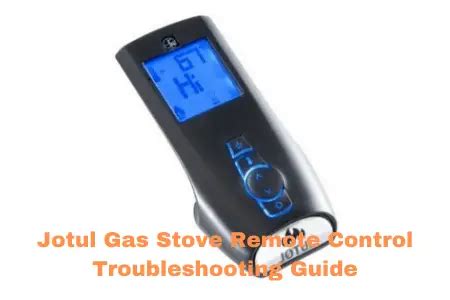 jotul remote control manual